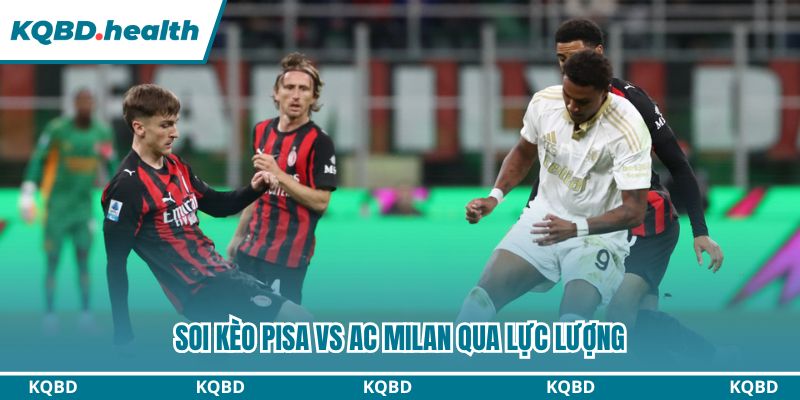 Soi kèo Pisa vs AC Milan qua lực lượng